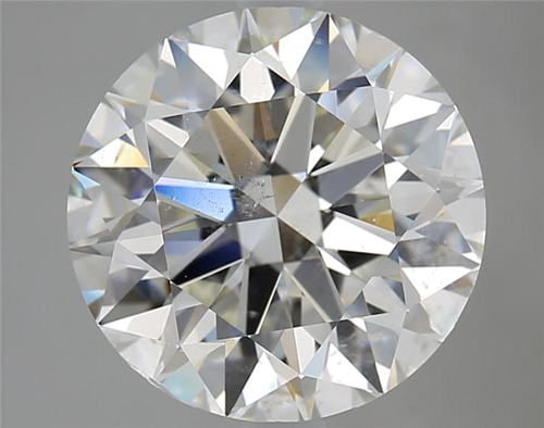 5.01 carat I-SI2 Excellent cut Natūralus Round Deimantas (1)