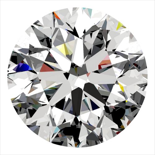 0.3 carat F-VS1 Very Good cut Natūralus Round Deimantas (1)