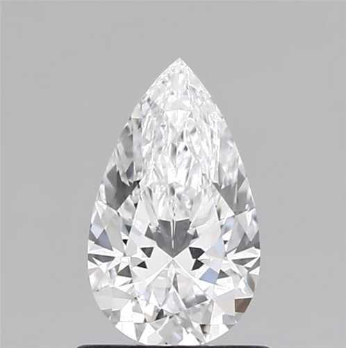 0.72 carat D-IF Natūralus Pear Deimantas (1)