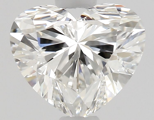 0.64 carat F-IF Natūralus Heart Deimantas (1)