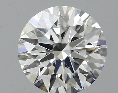 0.5 carat F-SI2 Excellent cut Natūralus Round Deimantas (1)