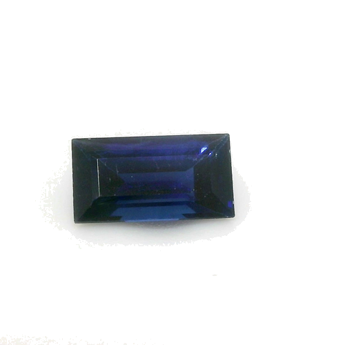 0.64 carat BLUE Baguette Safyras (1)