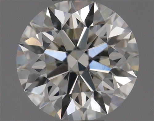 0.42 carat I-VVS2 Excellent cut Natūralus Round Deimantas (1)