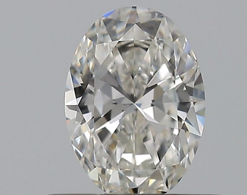 0.5 carat G-SI1 Natūralus Oval Deimantas (1)