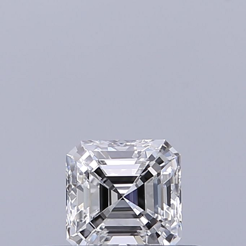 0.3 carat D-VVS2 Natūralus Asscher Deimantas (1)