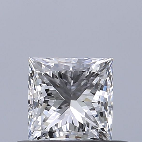 0.41 carat D-VVS1 Natūralus Princess Deimantas (1)
