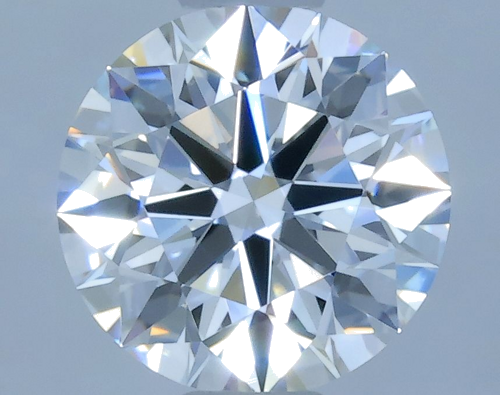 0.66 carat H-VVS2 Excellent cut Natūralus Round Deimantas (1)