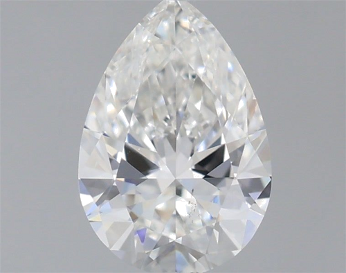 0.5 carat G-VS2 Natūralus Pear Deimantas (1)