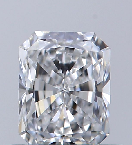 0.5 carat E-VS1 Natūralus Radiant Deimantas (1)