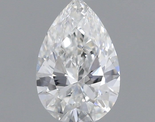 0.3 carat F-VVS2 Natūralus Pear Deimantas (1)