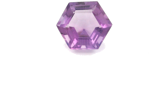 1.43 carat PURPLE STEP cut Hexagonal Amethyst (1)