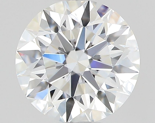 0.51 carat D-VVS2 Excellent cut Natūralus Round Deimantas (1)