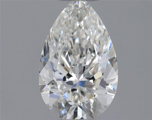 0.4 carat H-VVS2 Natūralus Pear Deimantas (1)