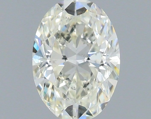 0.5 carat K-SI2 Natūralus Oval Deimantas (1)