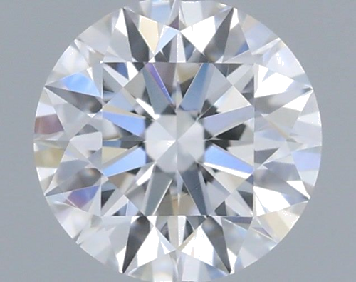 0.37 carat E-VVS1 Excellent cut Natūralus Round Deimantas (1)