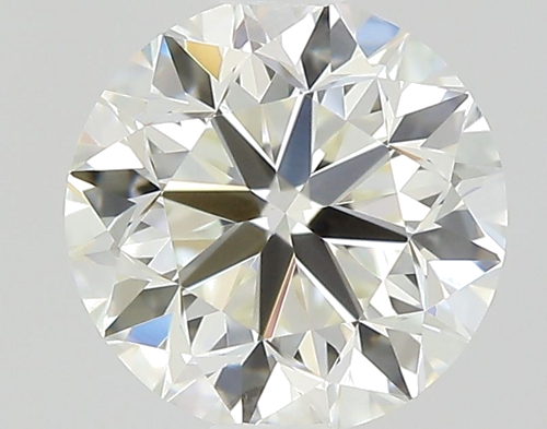 0.5 carat J-VVS2 Very Good cut Natūralus Round Deimantas (1)