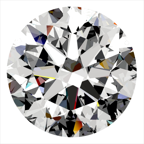 0.3 carat D-VS1 Very Good cut Natūralus Round Deimantas (1)
