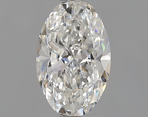 0.51 carat F-SI1 Natūralus Oval Deimantas (1)