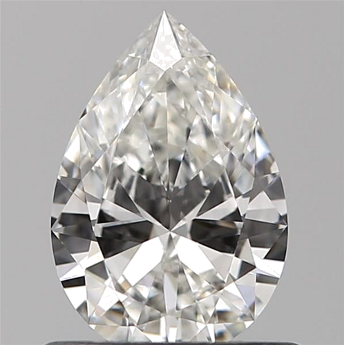0.56 carat G-VVS1 Natūralus Pear Deimantas (1)