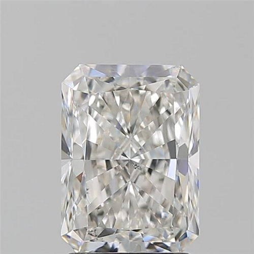 2.2 carat H-SI1 Natūralus Radiant Deimantas (1)