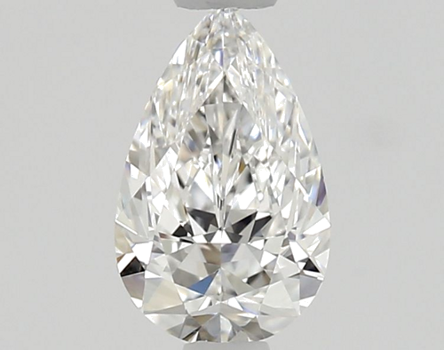 0.51 carat E-IF Natūralus Pear Deimantas (1)