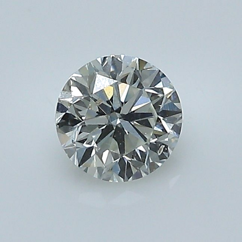 0.52 carat I-SI2 GD cut Natūralus Round Deimantas (1)