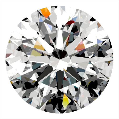 0.31 carat H-VS1 Excellent cut Natūralus Round Deimantas (1)
