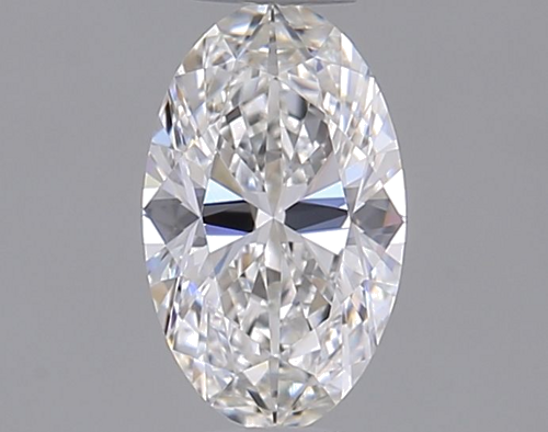 0.4 carat F-VVS1 Natūralus Oval Deimantas (1)