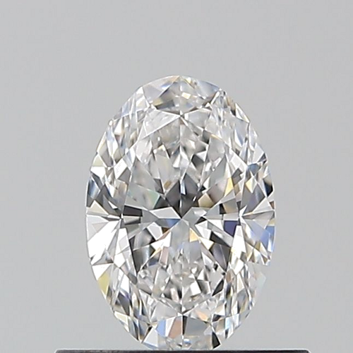 0.5 carat F-VVS2 Natūralus Oval Deimantas (1)