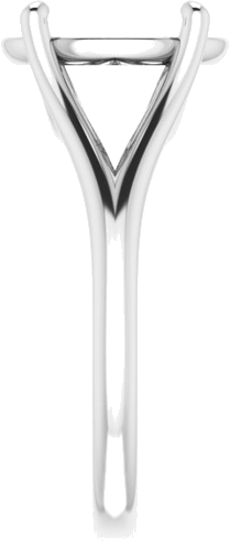 Sužadėtuvių Žiedas „Solitaire“ 950 Platinos Oval 11mm x 9mm (4)