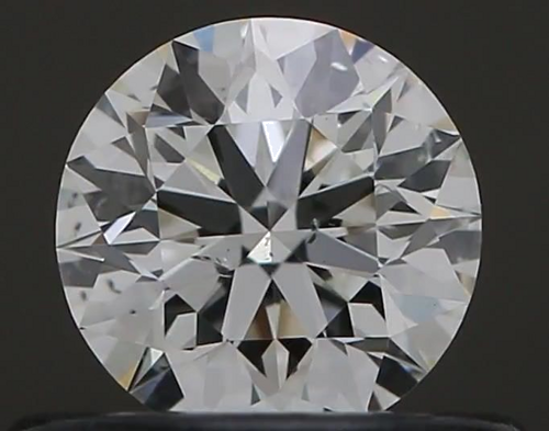 0.41 carat I-SI2 Excellent cut Natūralus Round Deimantas (1)