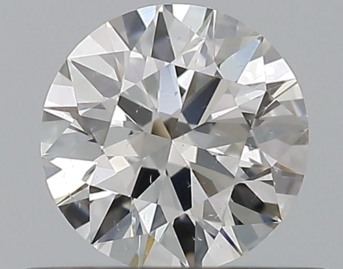 0.5 carat F-SI1 Excellent cut Natūralus Round Deimantas (1)