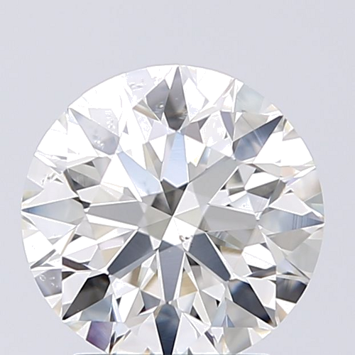 2.02 carat I-SI1 Excellent cut Natūralus Round Deimantas (1)