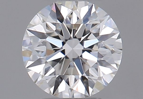 0.19 carat F-VVS1 Excellent cut Natūralus Round Deimantas (1)