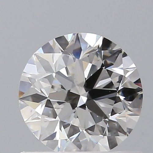 0.6 carat F-SI1 Excellent cut Natūralus Round Deimantas (1)