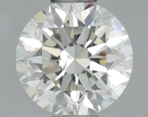 0.6 carat K-SI2 GD cut Natūralus Round Deimantas (1)