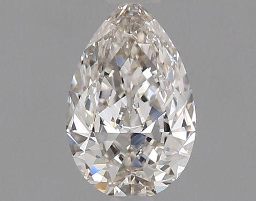 0.54 carat I-VVS1 Natūralus Pear Deimantas (1)