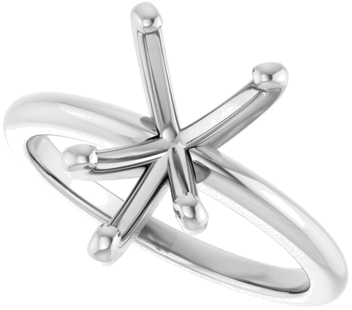 Sužadėtuvių Žiedas „Solitaire“ 585 Baltojo Aukso Pear Shape 12mm x 8mm (5)