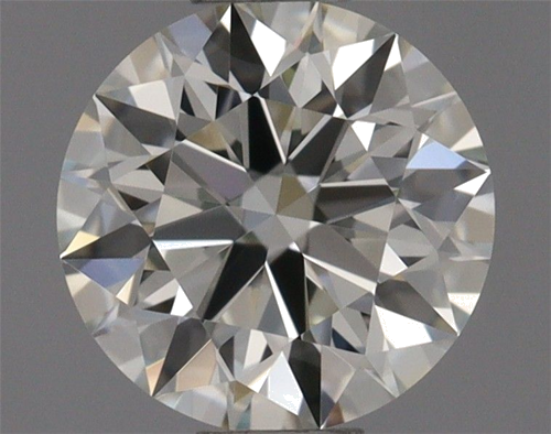 0.51 carat K-IF Excellent cut Natūralus Round Deimantas (1)