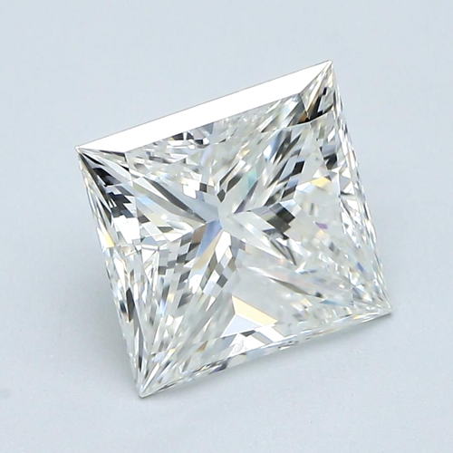 2.01 carat G-VS2 Natūralus Princess Deimantas (1)