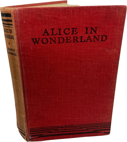 Antikvāra ilustrēta grāmata “Alice in Wonderland” (Lewis Carroll, ap 1935. g.) (2)