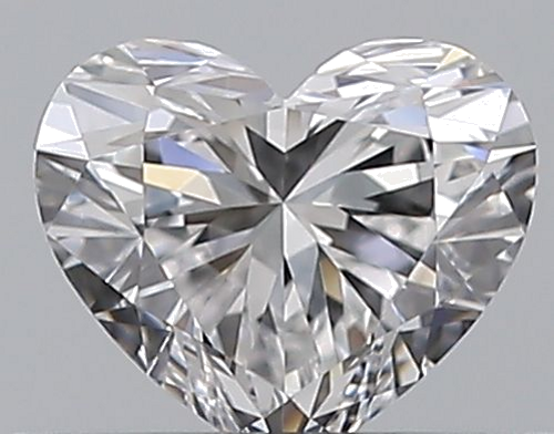 0.43 carat D-VVS2 Natūralus Heart Deimantas (1)