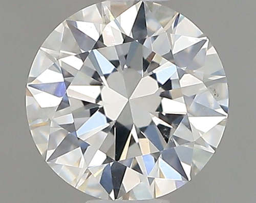 0.5 carat F-SI2 Excellent cut Natūralus Round Deimantas (1)