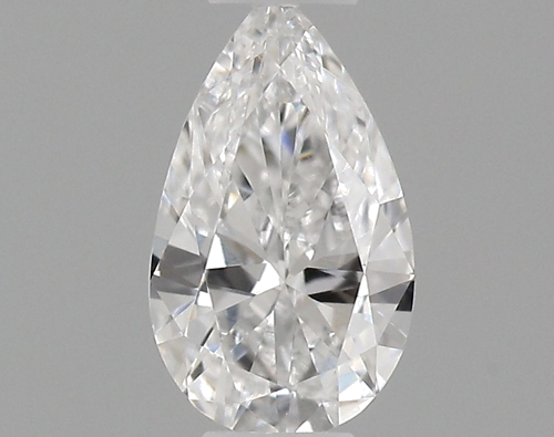 0.23 carat D-VVS2 Natūralus Pear Deimantas (1)