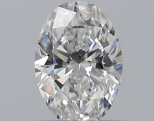 0.51 carat D-VVS1 Natūralus Oval Deimantas (1)