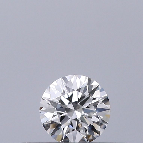 0.19 carat D-VVS2 Excellent cut Natūralus Round Deimantas (1)