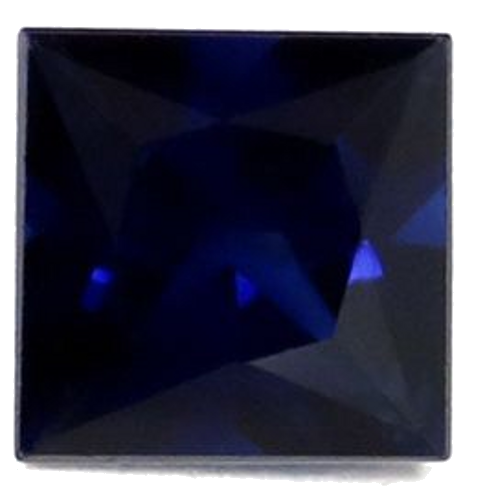 0.56 carat BLUE Square Safyras (1)