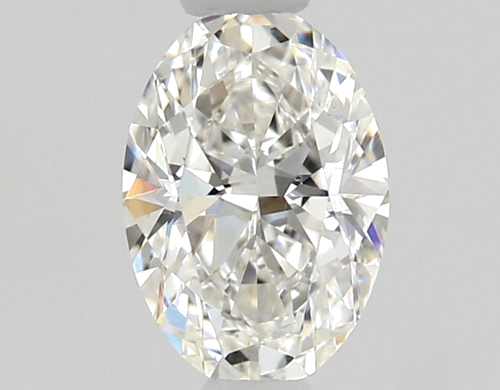 0.5 carat G-VS2 Natūralus Oval Deimantas (1)
