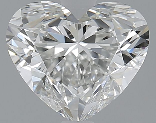 1.5 carat F-VVS2 Natūralus Heart Deimantas (1)