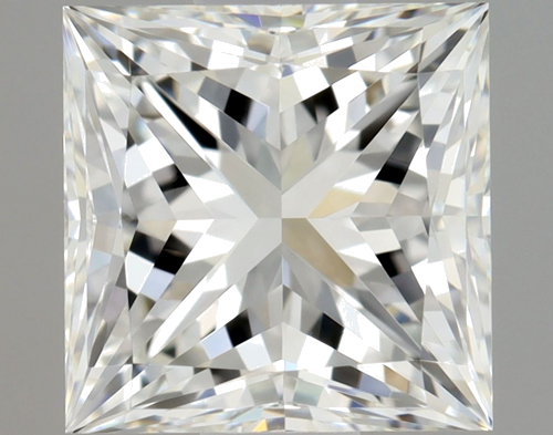 1.02 carat H-IF Natūralus Princess Deimantas (1)